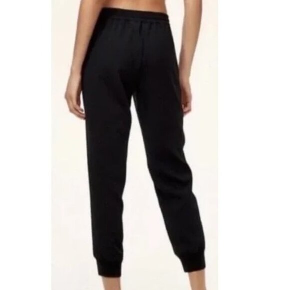 wilfred black buffon pants  Crepe joggers - size 10 - Picture 5 of 16